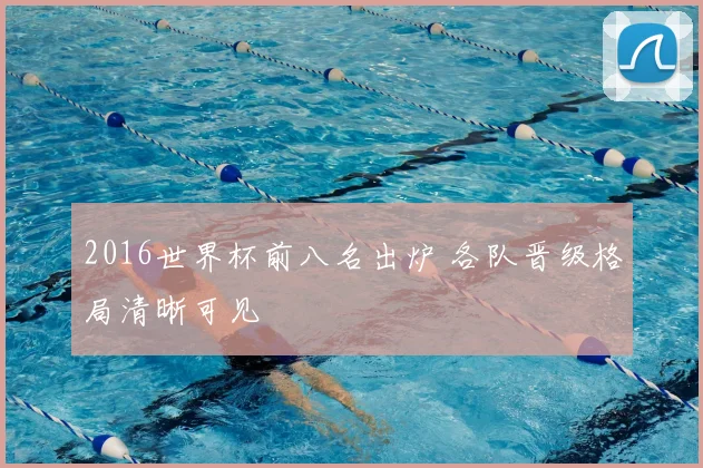 2016世界杯前八名出炉 各队晋级格局清晰可见