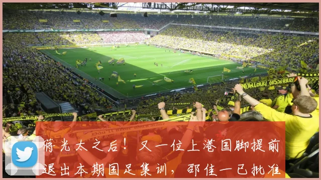 蒋光太之后！又一位上港国脚提前退出本期国足集训，邵佳一已批准